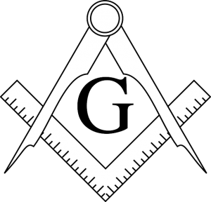 Oval Masonic Square Compass Lion Black Gold Freemason Fraternity NEW!